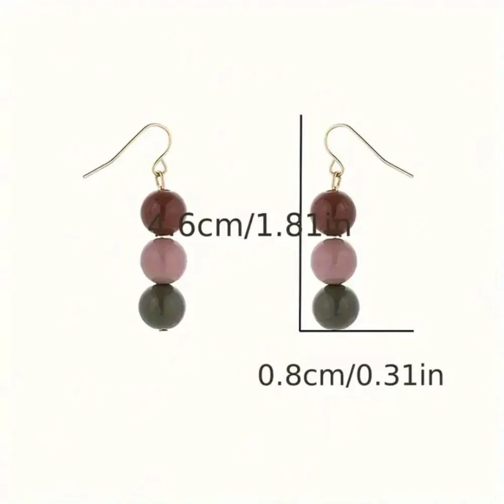 ✨🆕✨ BoHo Colorful Beads Decor Dangle Earrings✨